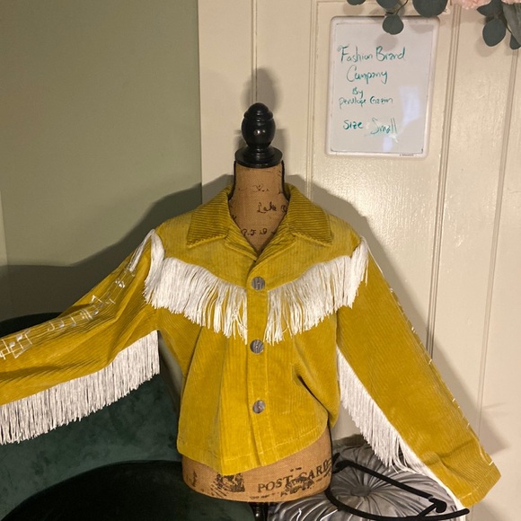 Fashion Brand Company by Penelope Gazin Other - Fashion Brand Company by Penelope Gazin, size small, Patsy corduroy jacket